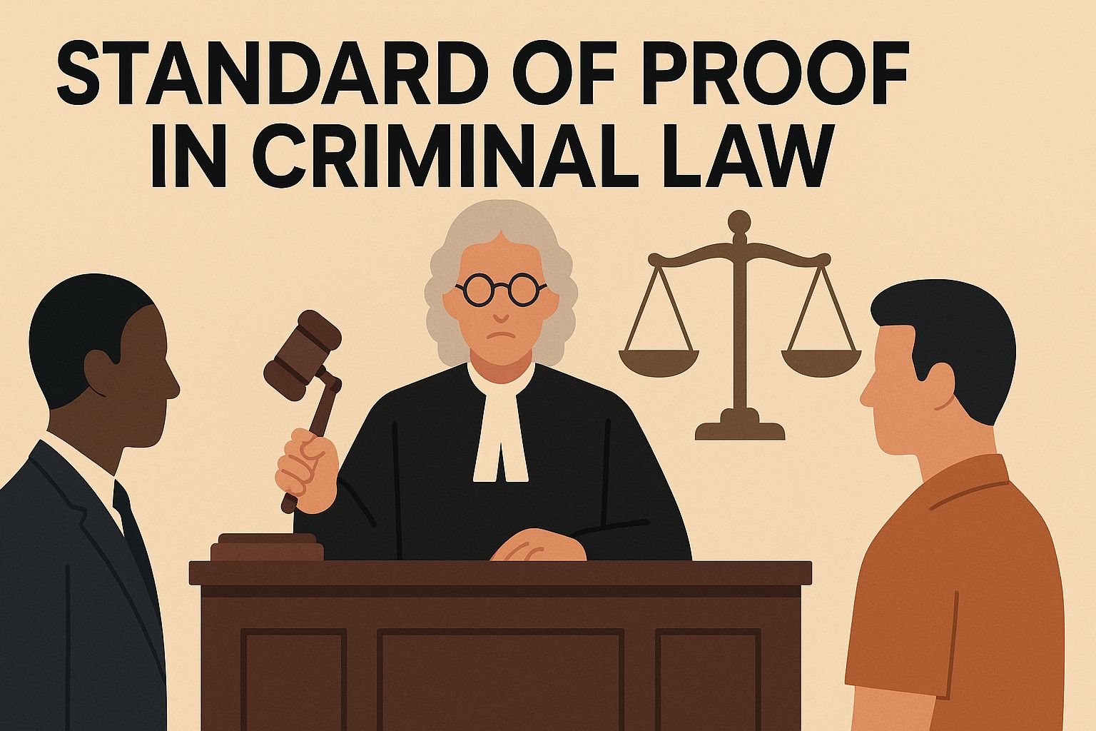 The standard of proof